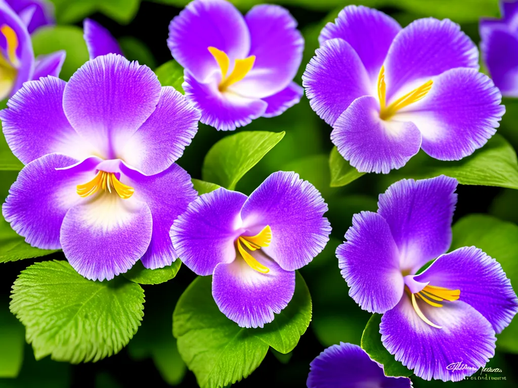 Violeta-Africana: Beleza em Miniatura 1 Violeta-Africana: Beleza em Miniatura