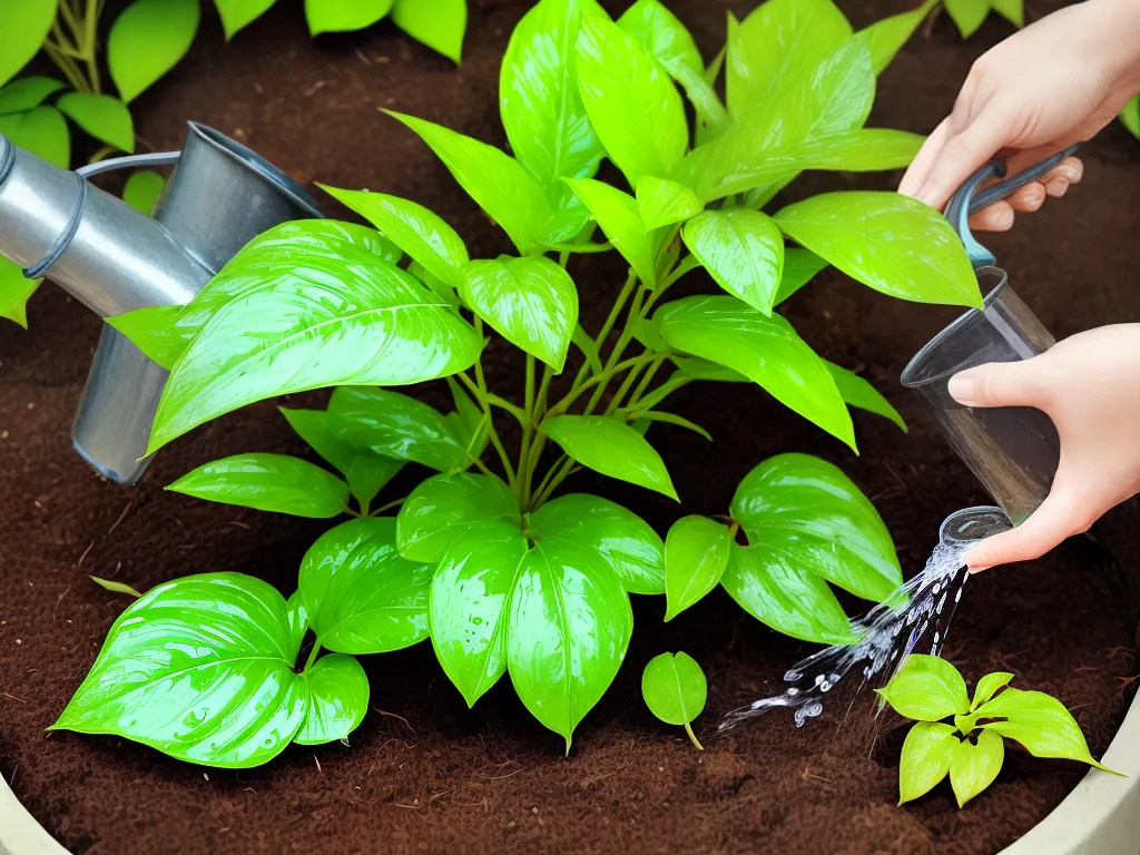 Revitalizando Plantas com Folhas Desidratadas 1 Revitalizando Plantas com Folhas Desidratadas
