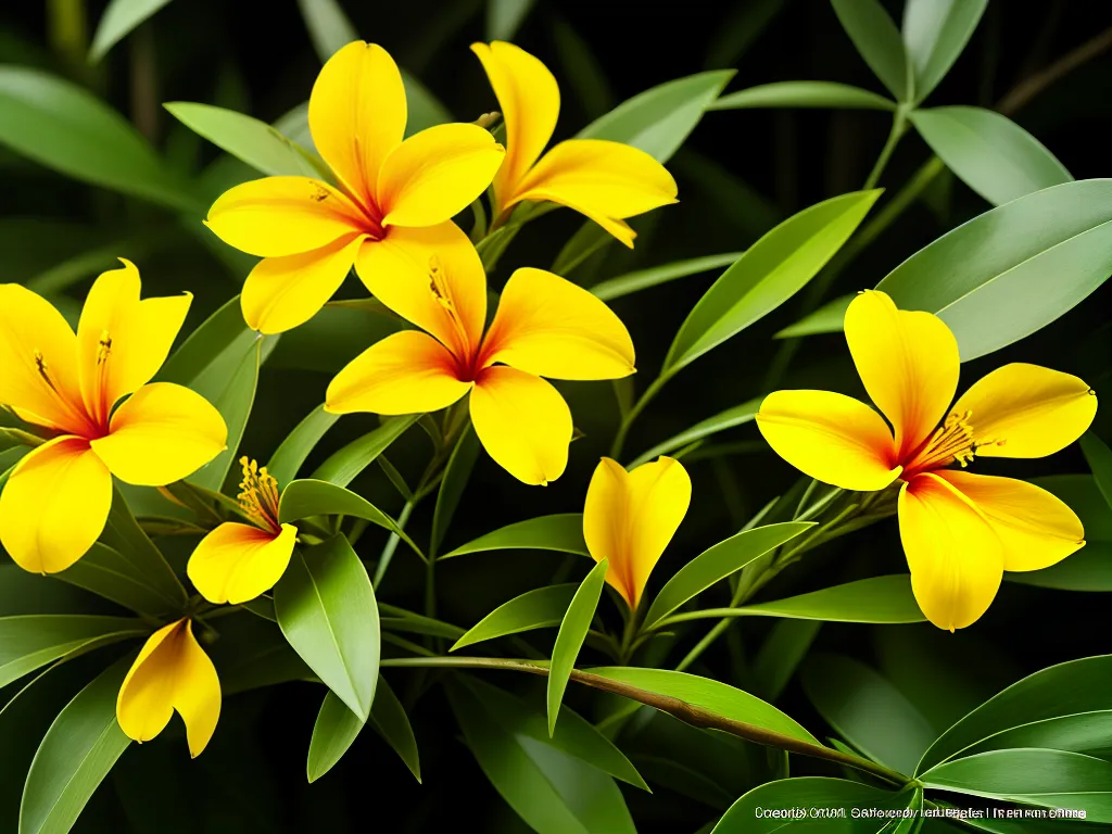 Chapeu-de-Napoleão: A Beleza Tóxica das Flores Thevetia 1 Chapeu-de-Napoleão: A Beleza Tóxica das Flores Thevetia