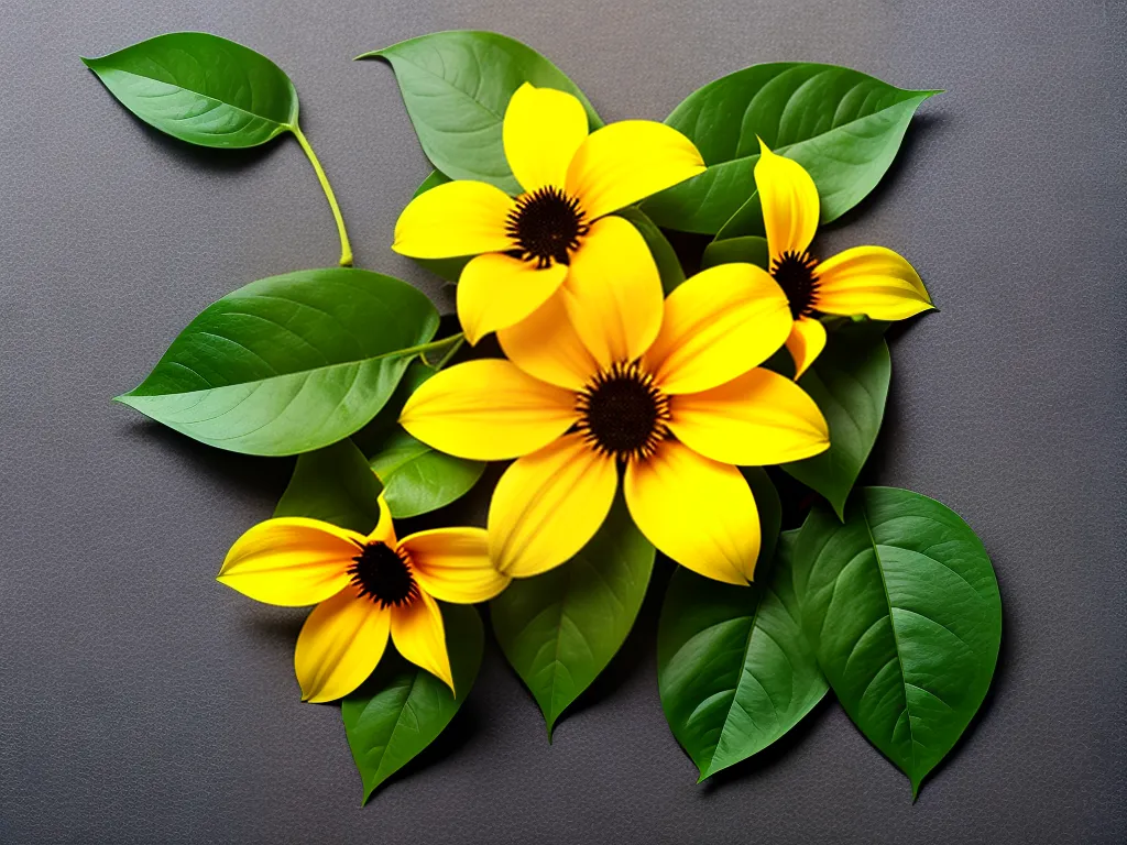 Suzana-Negros: a Beleza da Thunbergia Alata 1 Suzana-Negros: a Beleza da Thunbergia Alata