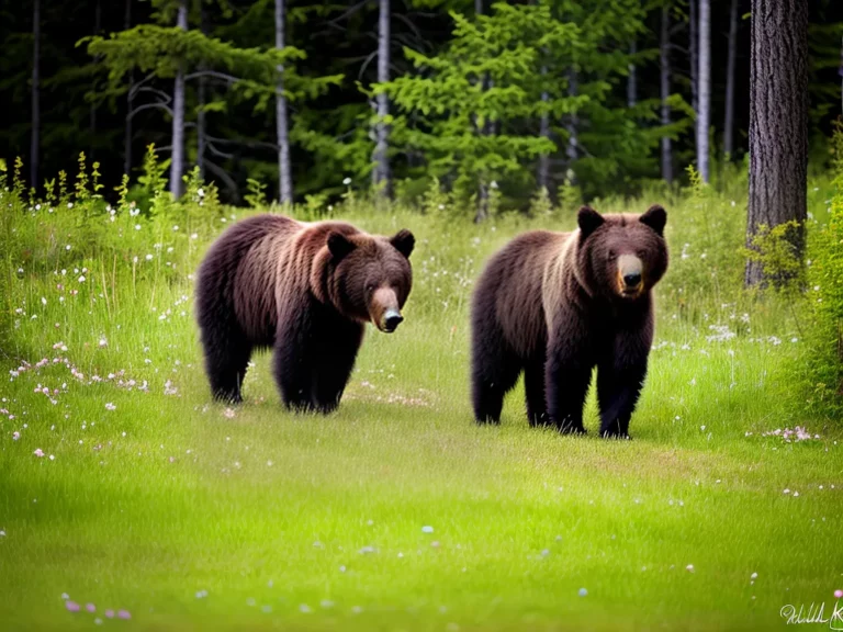 Fotos Tipos Ursos Pardos Encontrados Florestas Scaled