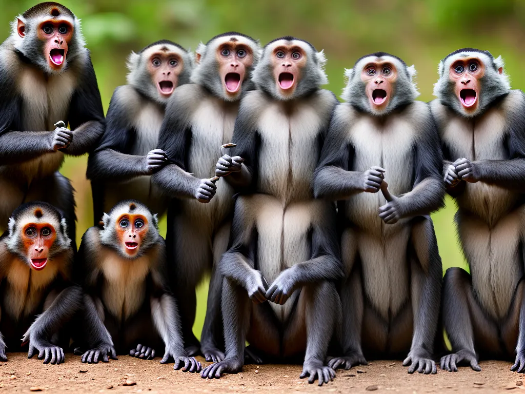 Fotos Tipos Vocalizacoes Primatas
