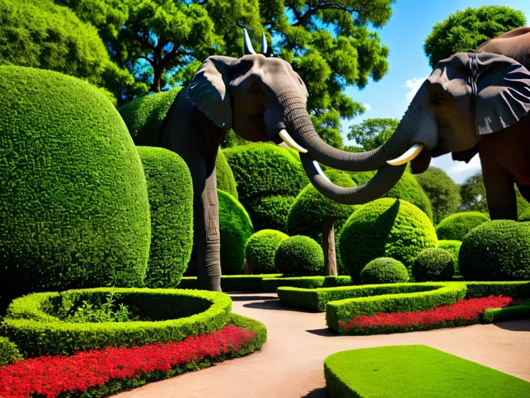 Fotos Topiaria E Jardinagem Como Integrar Esculturas De Plantas Em Seu Jardim Scaled