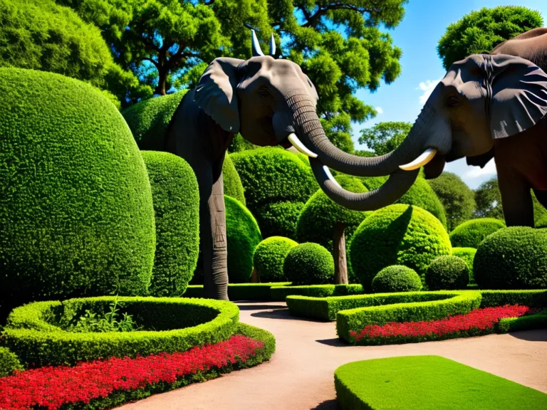 Esculpa seu jardim com Topiaria e Jardinagem 40