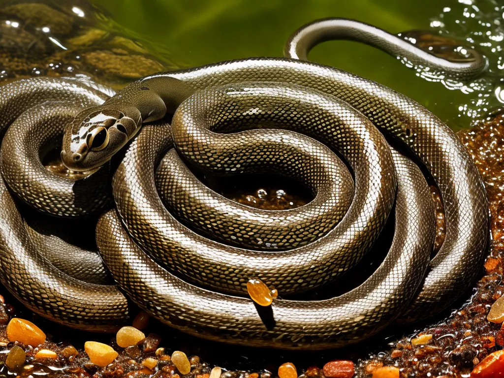 Fotos Vida Aquatica Serpentes Cylindrophis