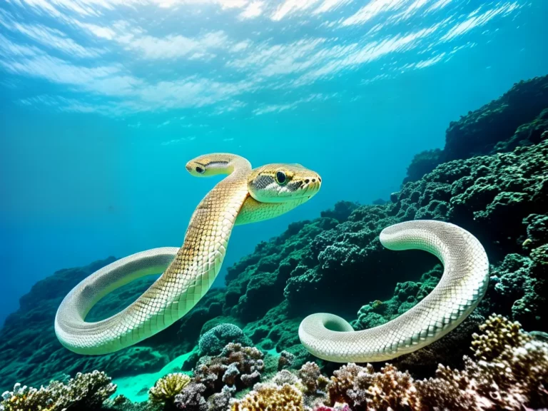 Fotos Vida Aquatica Serpentes Hydrophis Scaled