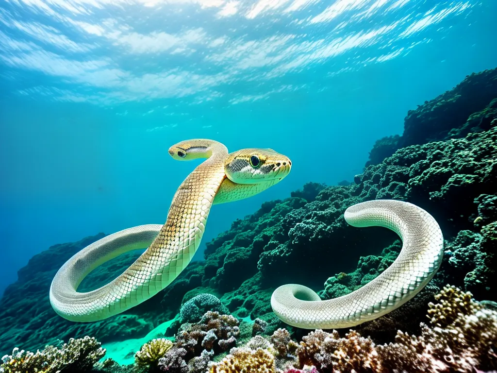 Fotos Vida Aquatica Serpentes Hydrophis