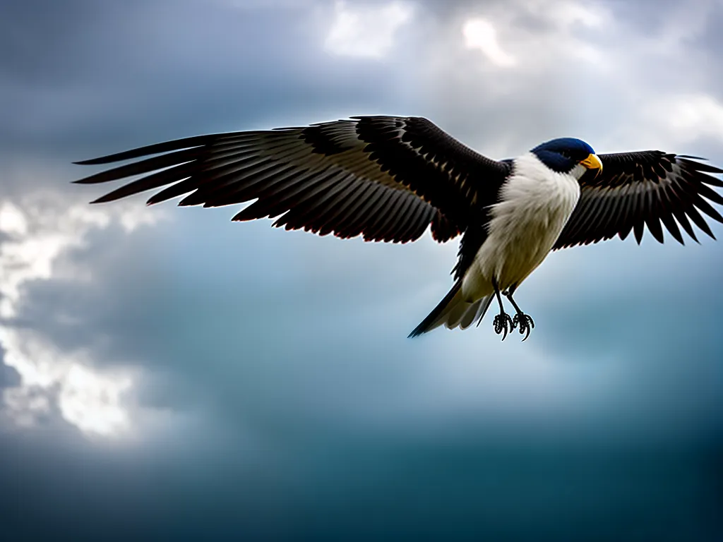 Imagens Adaptacoes Animais Voadores Sobreviver Ambientes Alta Turbulencia