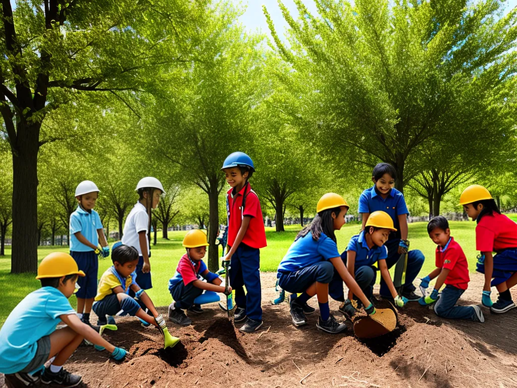 Imagens Arboricultura Criancas Educar Preservar