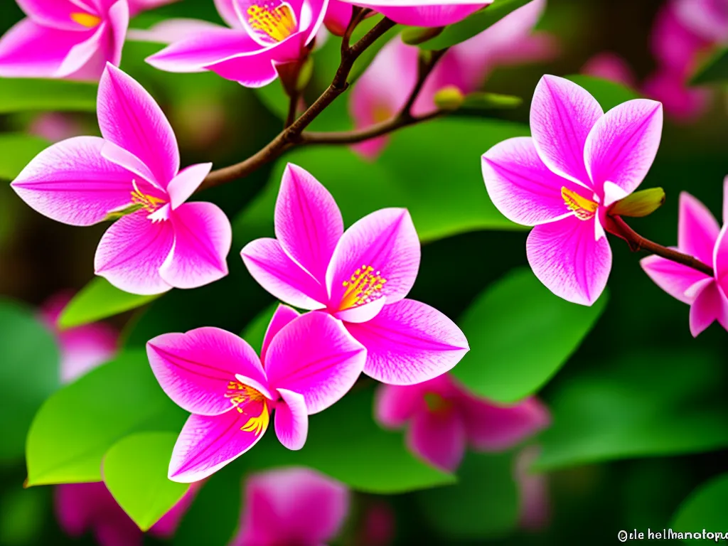 Beleza Exótica: Bauhinia Blakeana de Hong Kong 2
