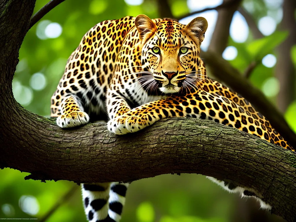 Imagens Biologia Comportamento Leopardo Nebuloso