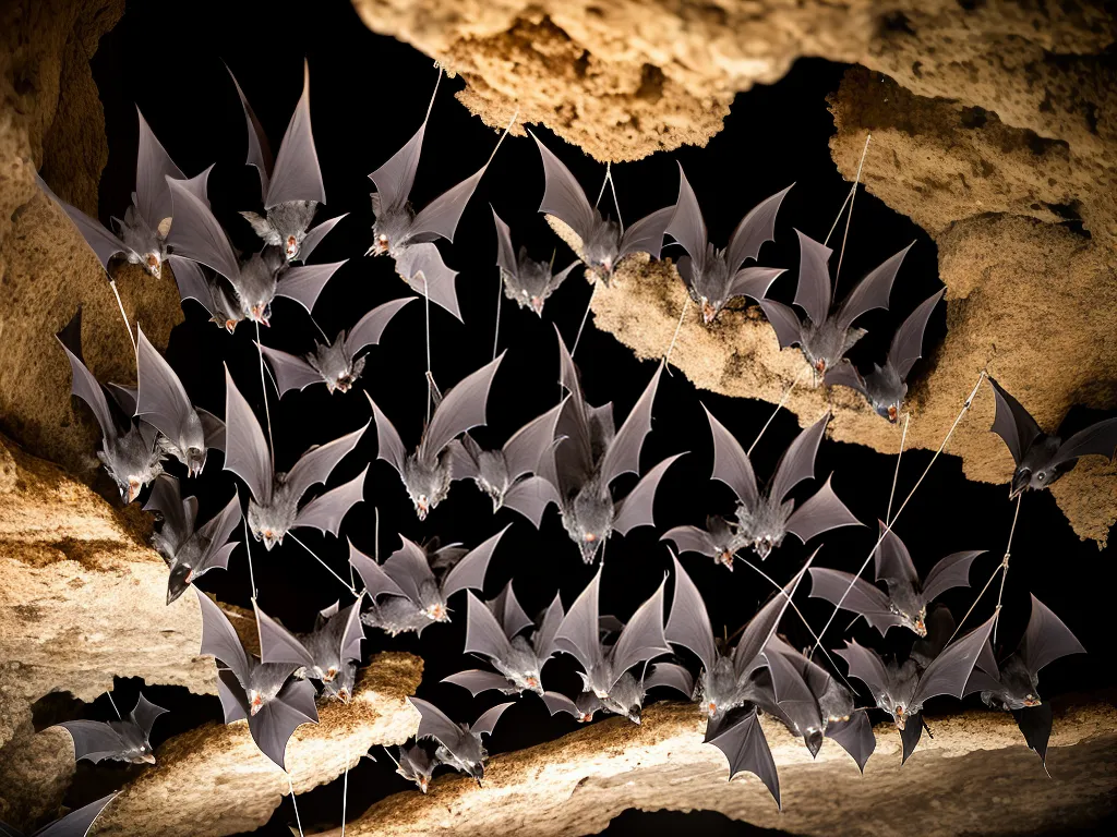 Imagens Colonias Morcegos Abrigo Alimentacao Conjunta