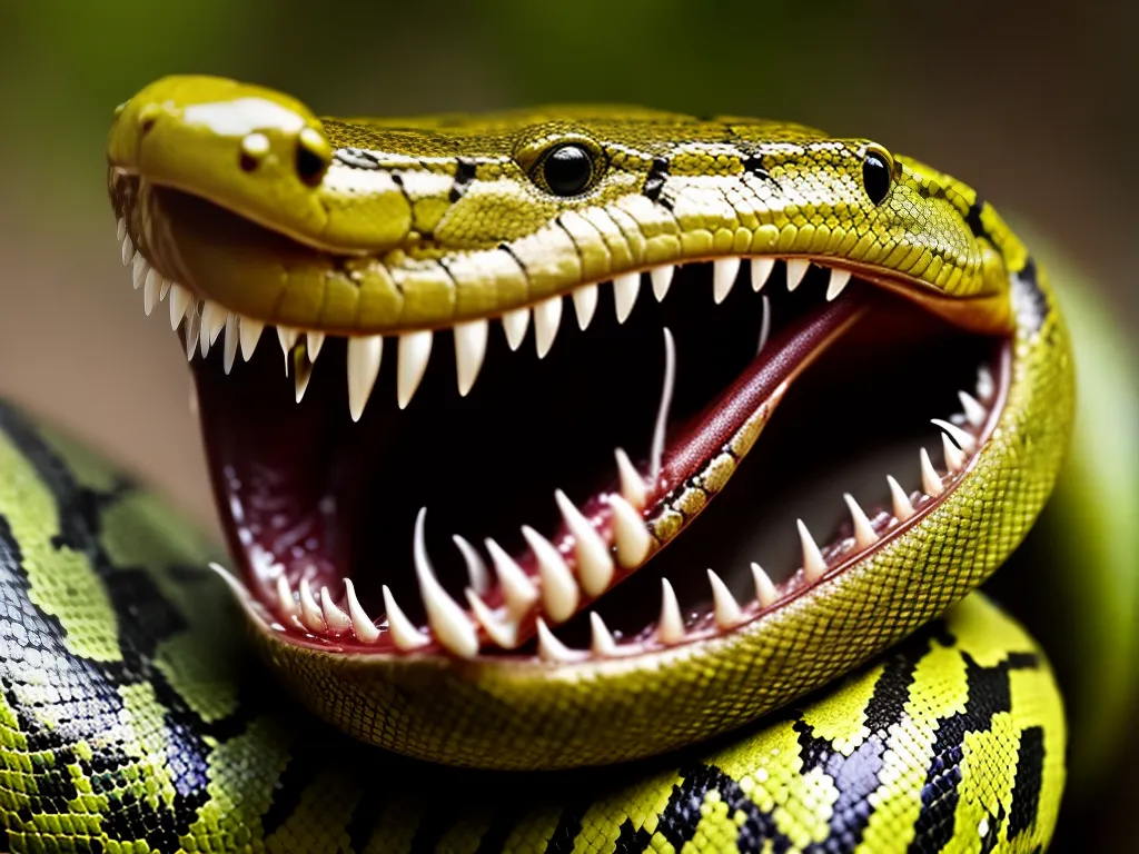 Imagens Como As Serpentes Usam O Veneno Para Capturar Suas Presas 1