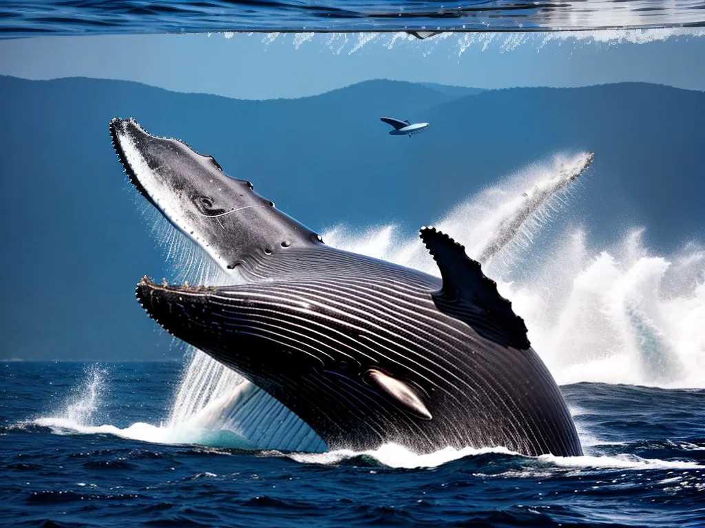 Imagens Como Baleias Comunicam Sons Subaquaticos