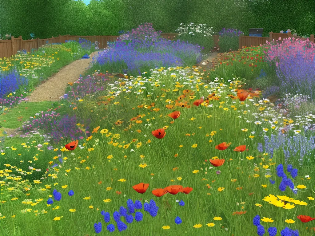 Imagens Como Criar Um Jardim De Flores Silvestres 1