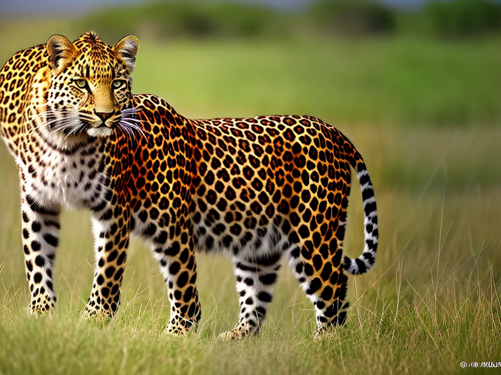 Imagens Como Leopardos Usam Camuflagem Para Atacar Presas