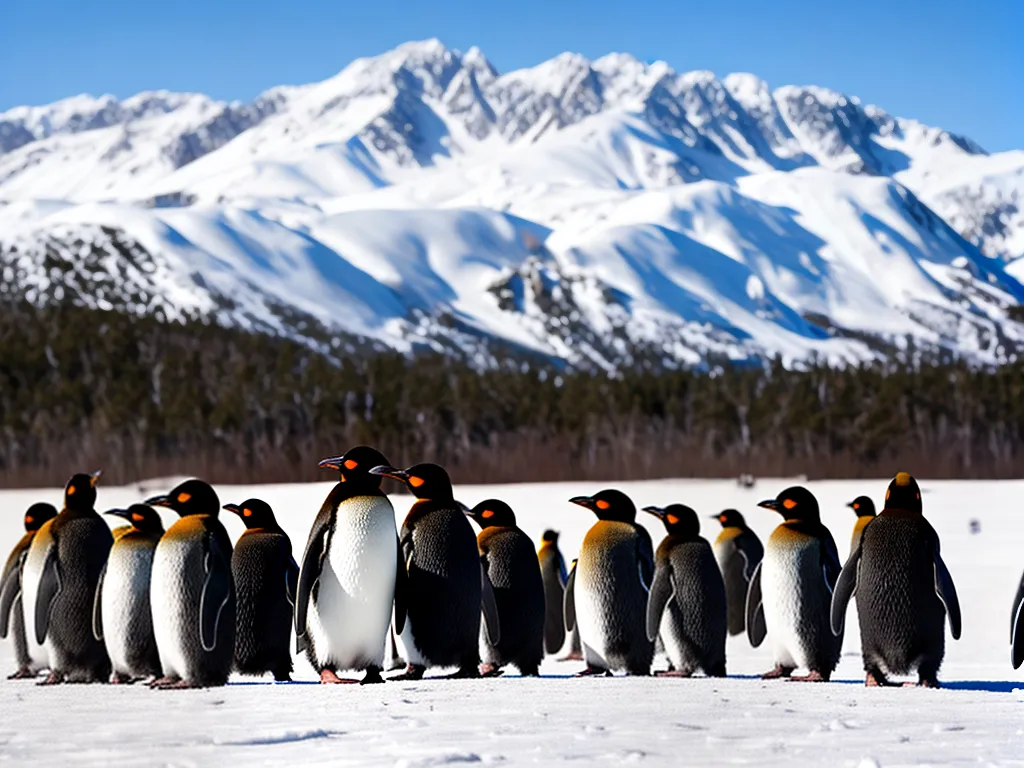 Imagens Construcao De Ninhos De Pedras Por Pinguins Em Colonias Antarticas 1
