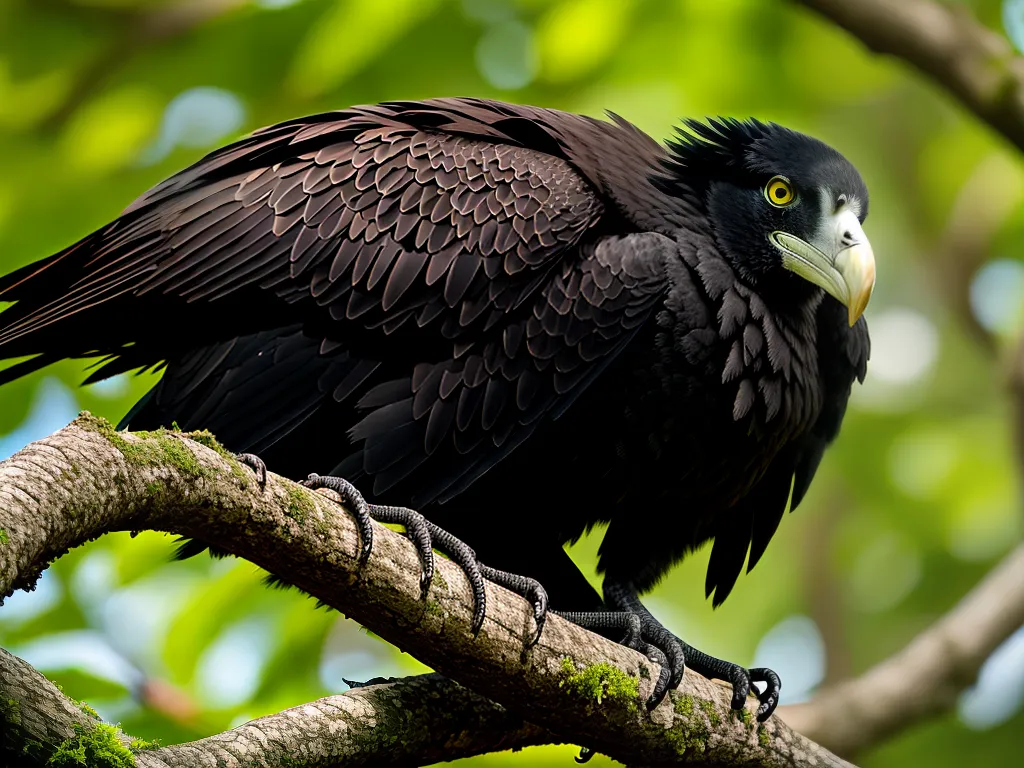 Descobrindo o Urubu-de-Cabeça-Preta: Coragyps atratus 2