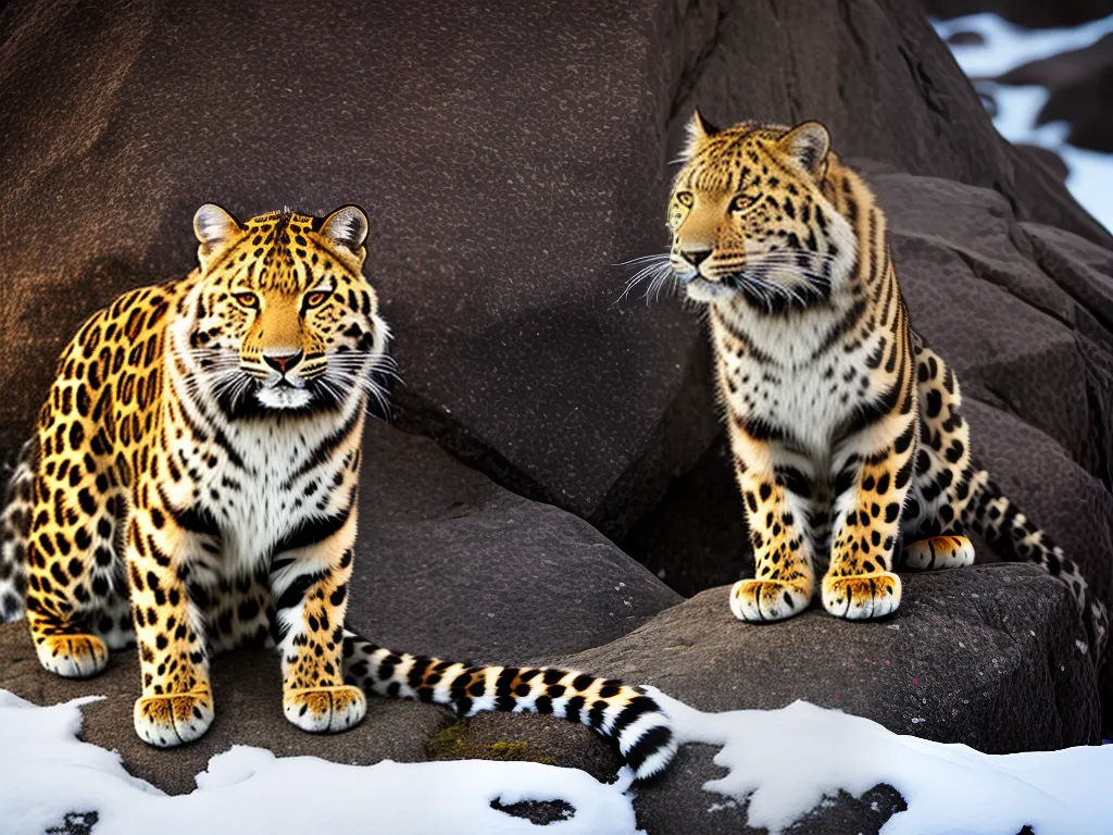 Imagens Ecologia Conservacao Leopardo Amur