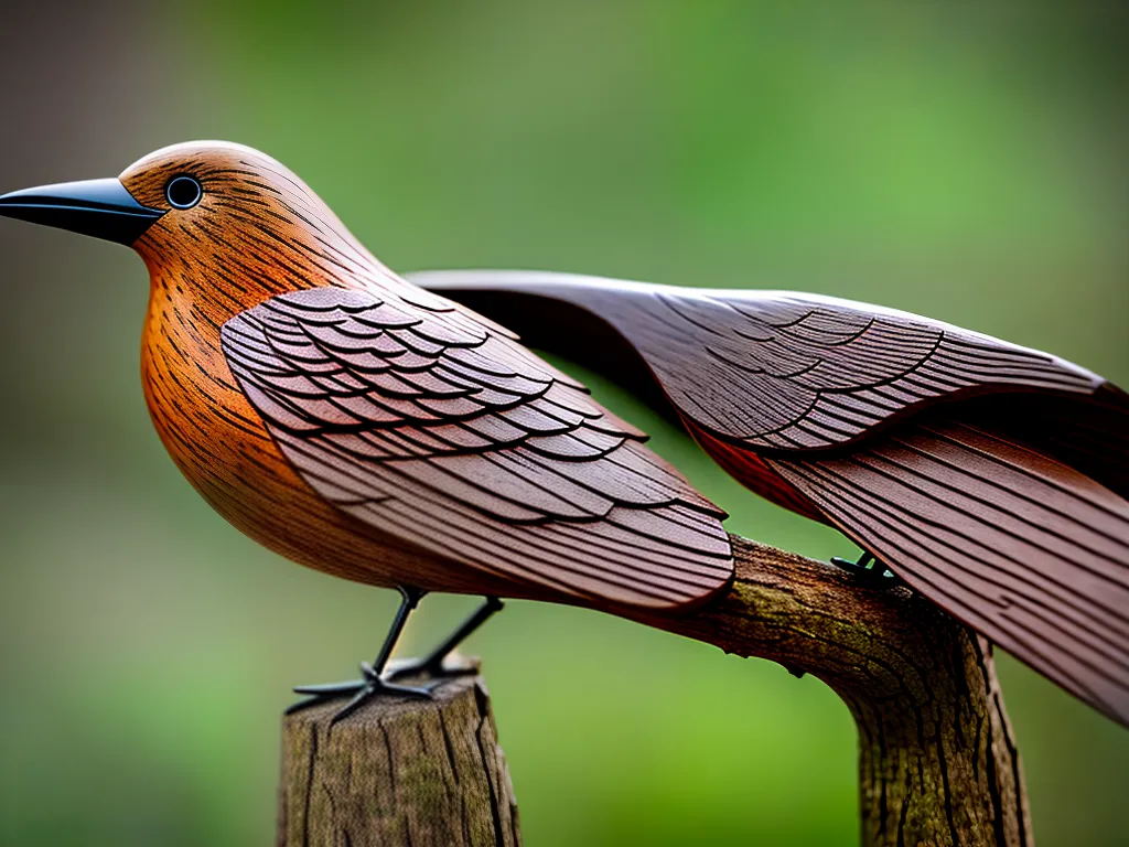 Imagens Escultura Madeira Aves Tecnicas Inspiracoes
