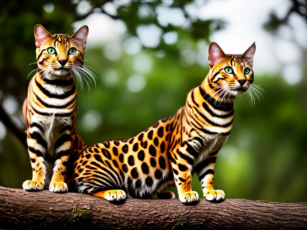 Imagens Fascinante Mundo Felinos Hibridos Bengal Savannah Outros