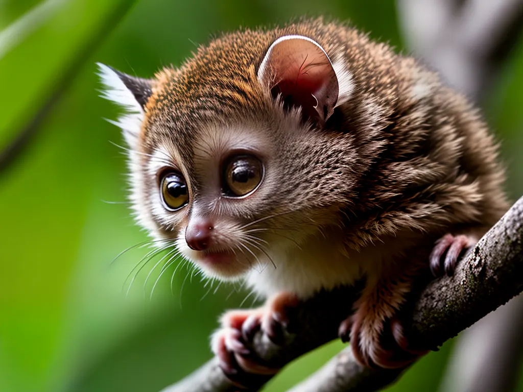 Imagens Fascinio Pequenos Primatas Tarsius Bushbabies