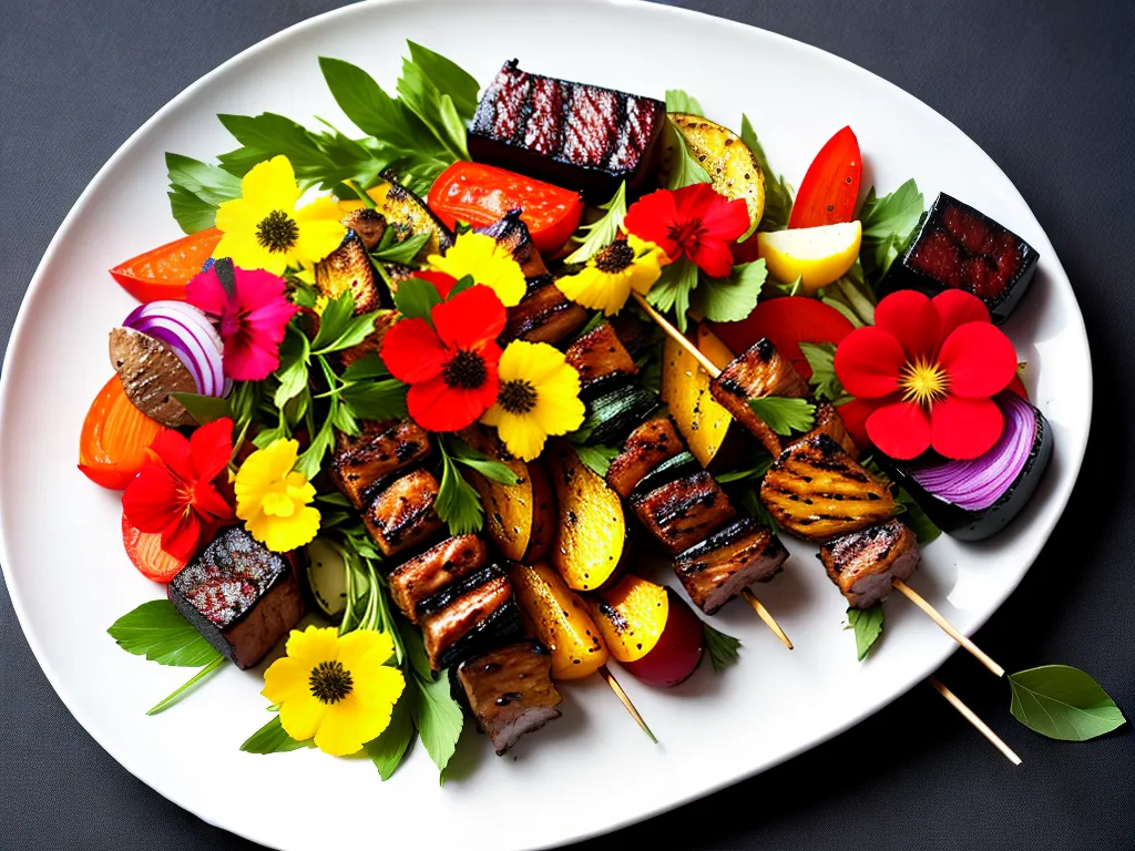 Churrasco Florido: Inovação na Decoração 2