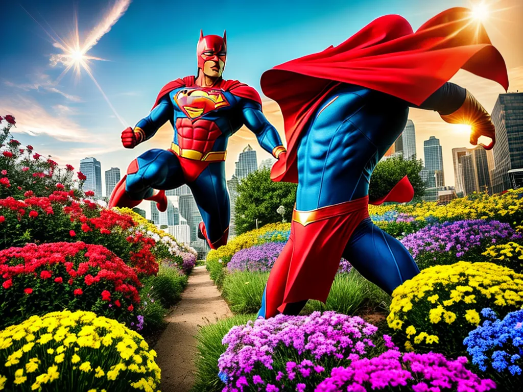 Imagens Flores Representacao Filmes Super Herois