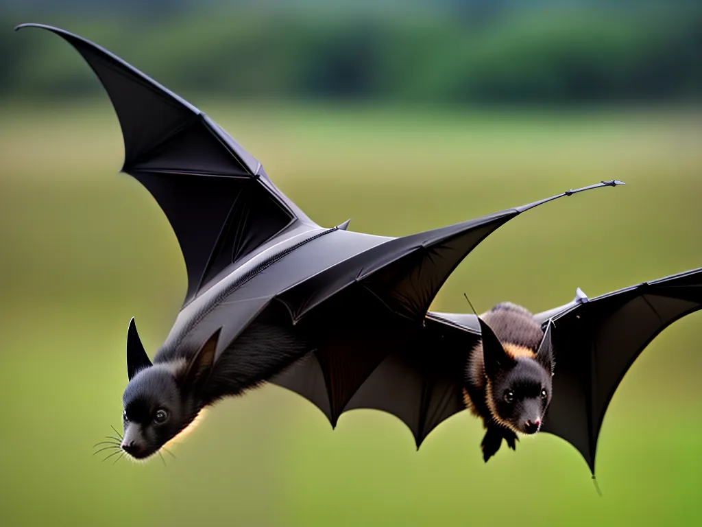 Imagens Habilidades De Voo Dos Morcegos