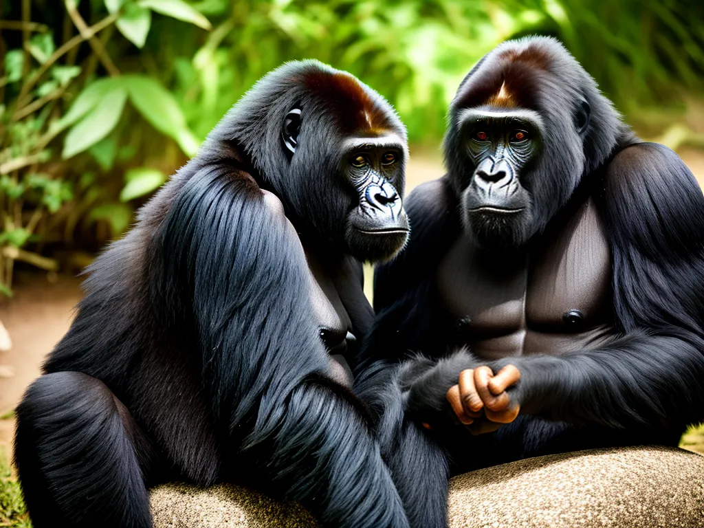 Imagens Historia Da Gorila Koko Que Aprendeu A Se Comunicar Em Linguagem De Sinais