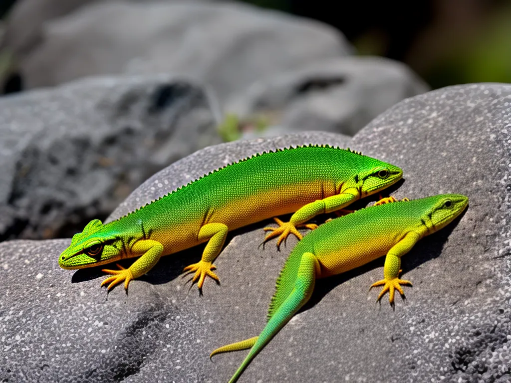 Rhoptropus: Lagartos Essenciais para o Ecossistema 3 Rhoptropus: Lagartos Essenciais para o Ecossistema 2