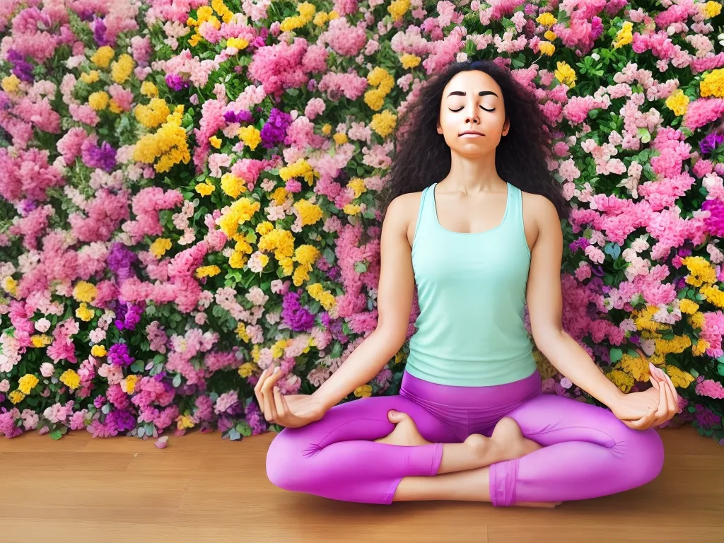 Imagens Influencia Flores Pratica Yoga Mindfulness