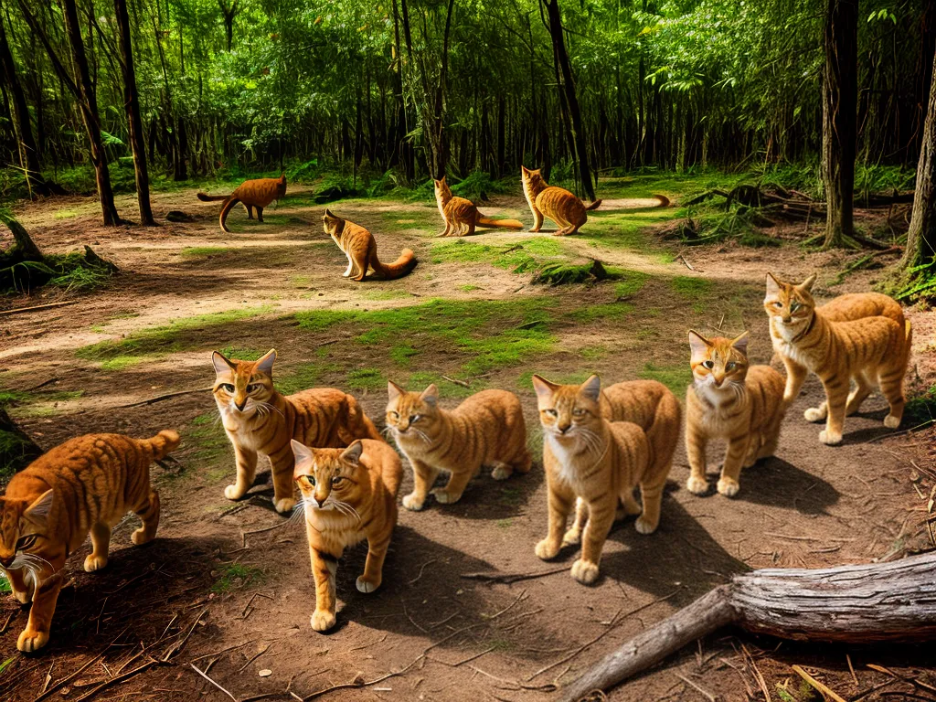 Imagens Influencia Humana Populacao Gatos Dourados Asiaticos