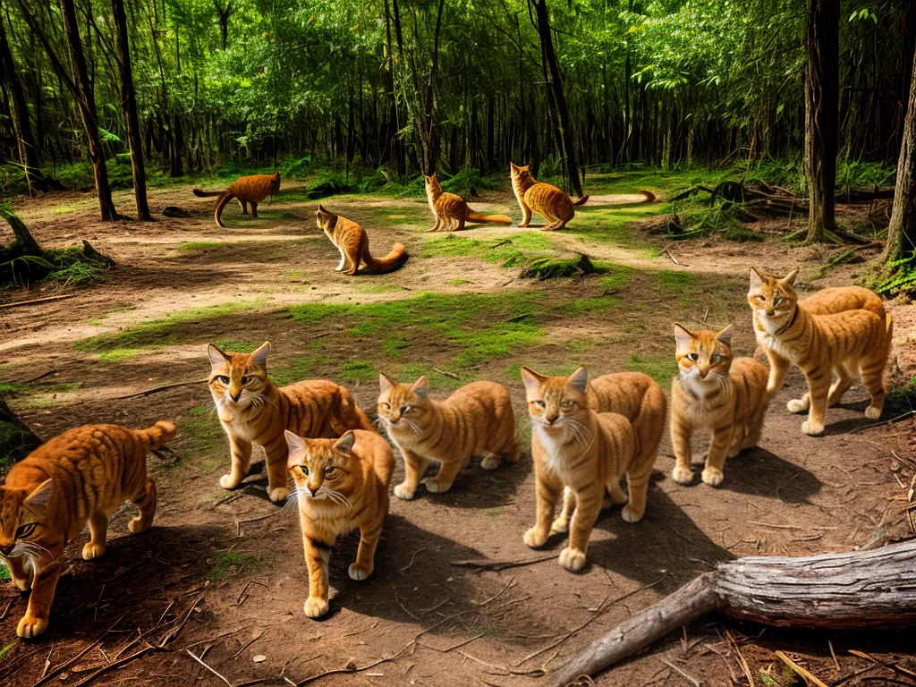 Preservando a População de Gatos-Dourados Asiáticos 2