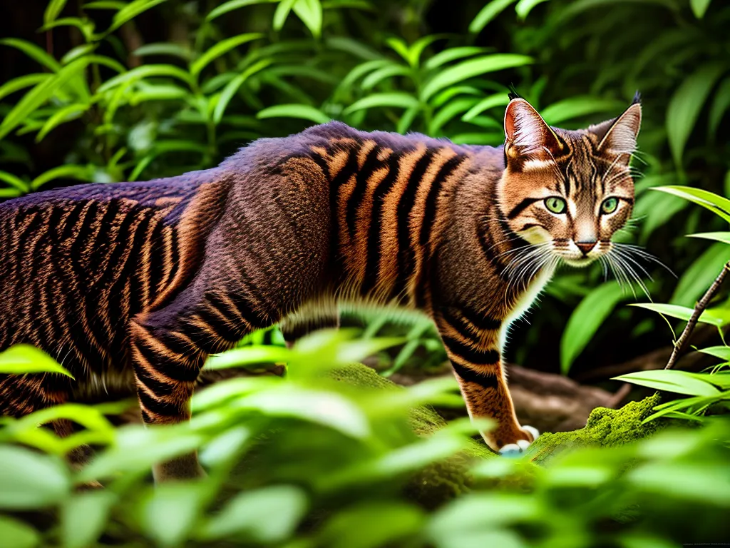 Imagens Misterioso Comportamento Reprodutivo Gatos Selvagens Asiaticos