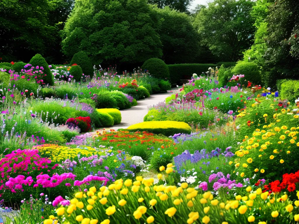 Imagens Os Jardins De Flores Mais Famosos Da Ficcao