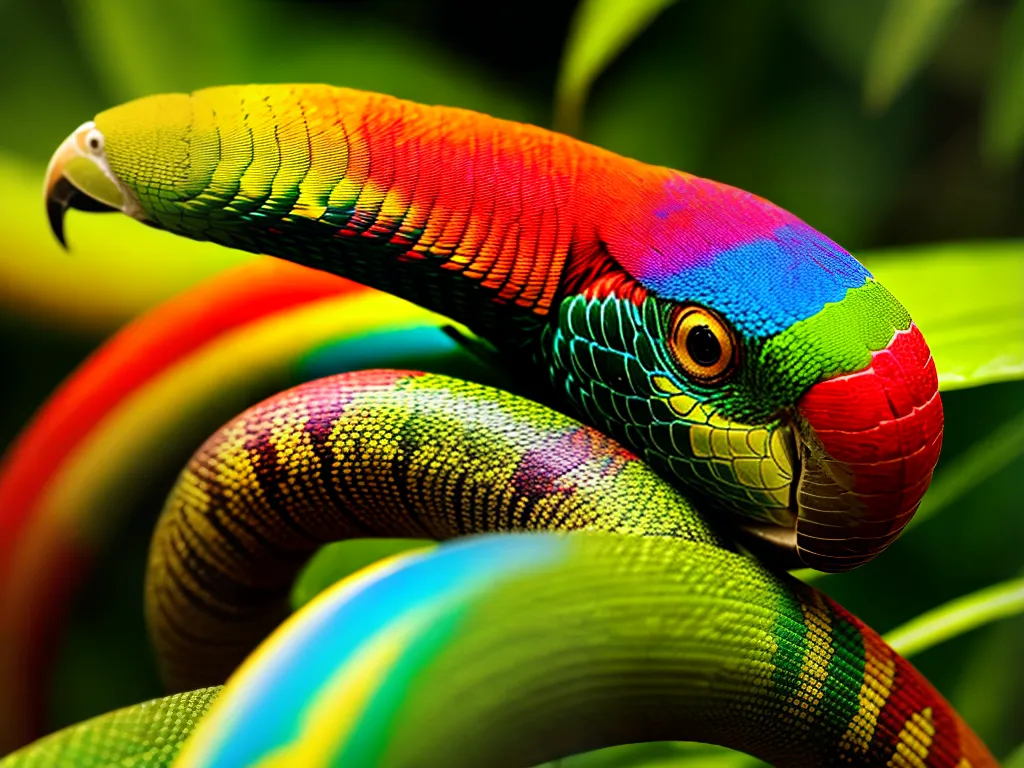 Imagens Papel Das Cobras Papagaios Na Natureza