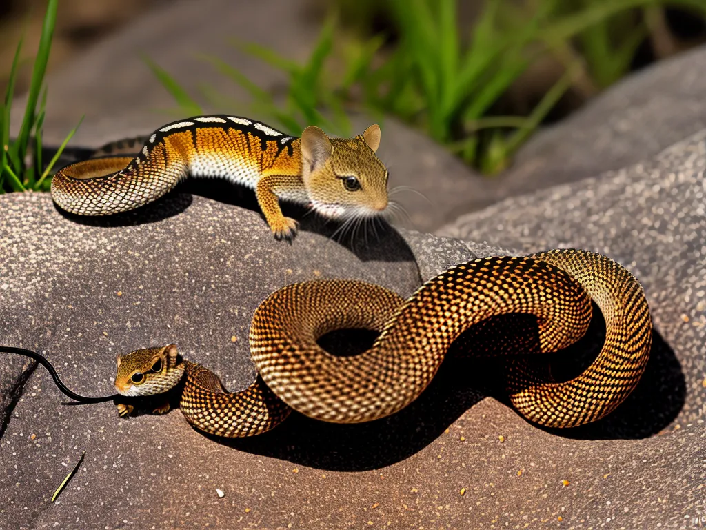 Imagens Papel Das Serpentes Do Genero Sistrurus Na Natureza