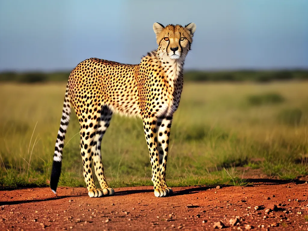 Imagens Papel Dos Guepardos Como Predadores Especializados Na Africa