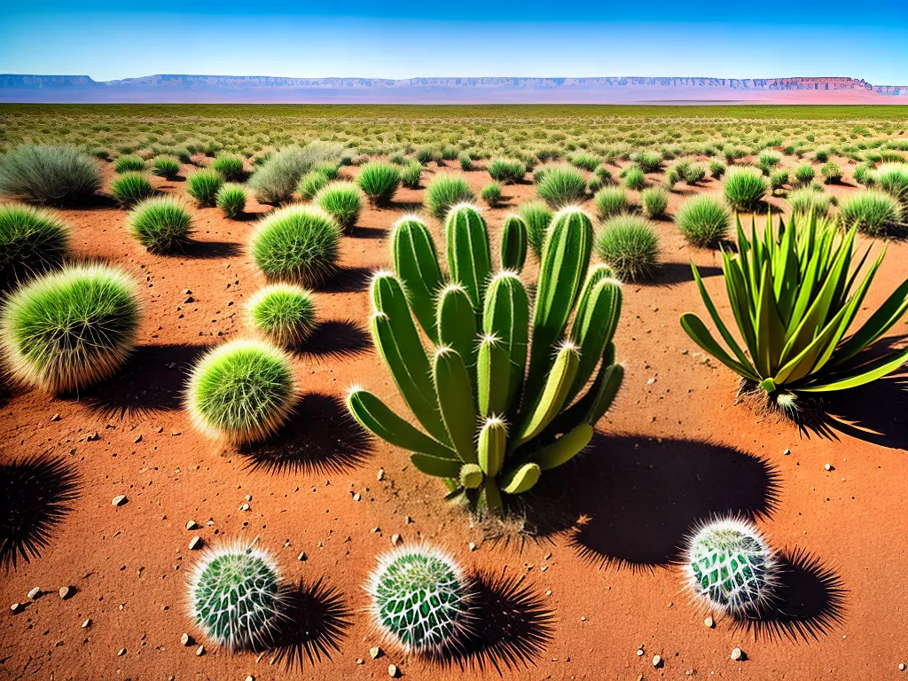 Imagens Plantas Deserto Sobrevivendo Condicoes