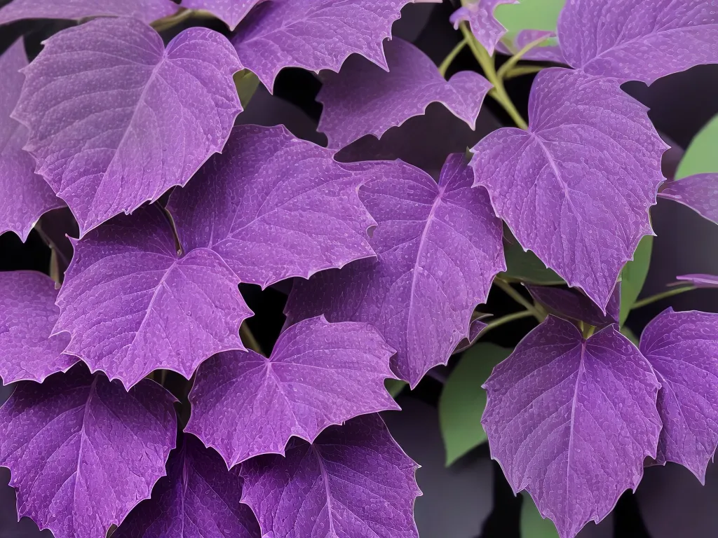 Folhagens Roxas: Sofisticação e Mistério em Plantas 3 Folhagens Roxas: Sofisticação e Mistério em Plantas 2