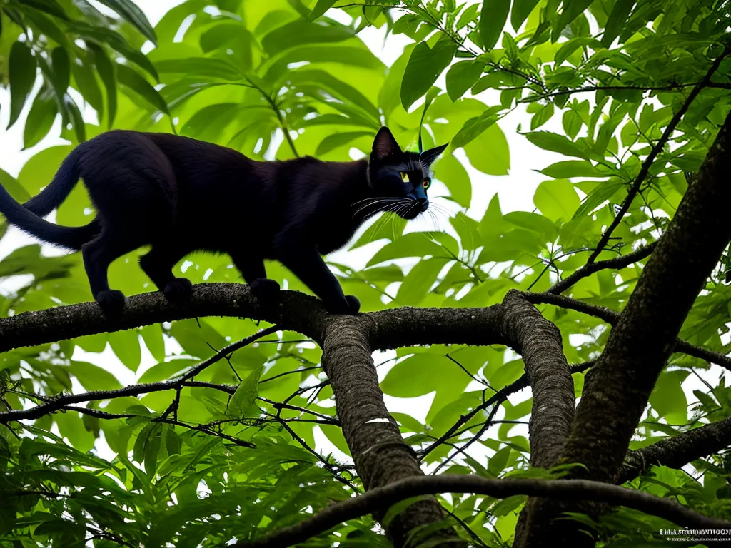 Imagens Presenca Gato Cabeca Chata Florestas Tropicais Sudeste Asiatico