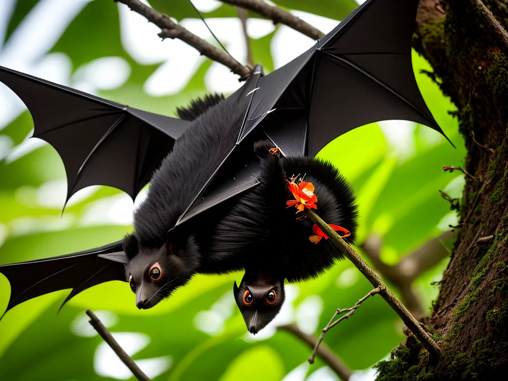 Imagens Pteropus Vampyrus Os Morcegos Gigantes E Sua Importancia Na Ecologia