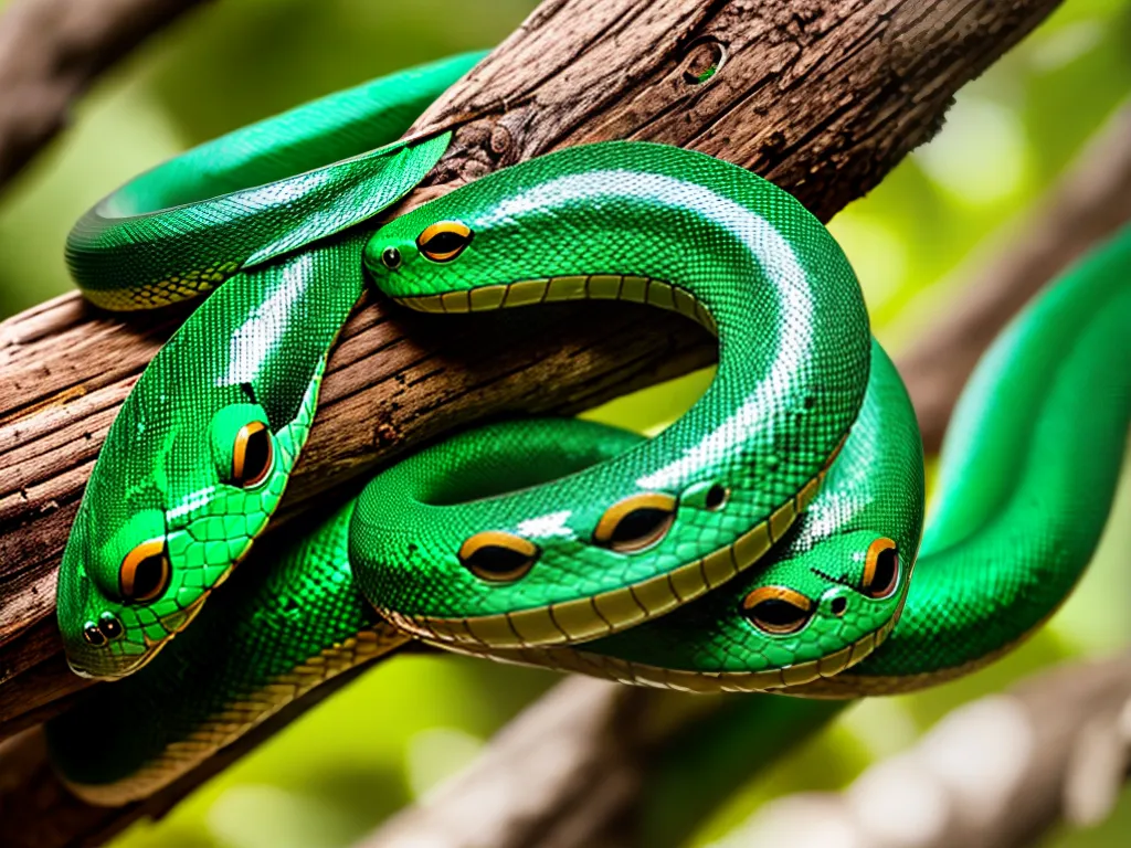 Imagens Serpentes Verde Jararaca A Biologia De Uma Vibora