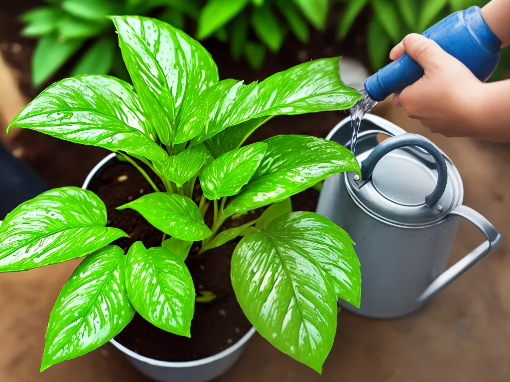 Revitalizando Plantas com Folhas Desidratadas 3 Revitalizando Plantas com Folhas Desidratadas 2