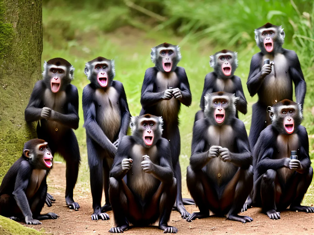 Imagens Tipos Vocalizacoes Primatas