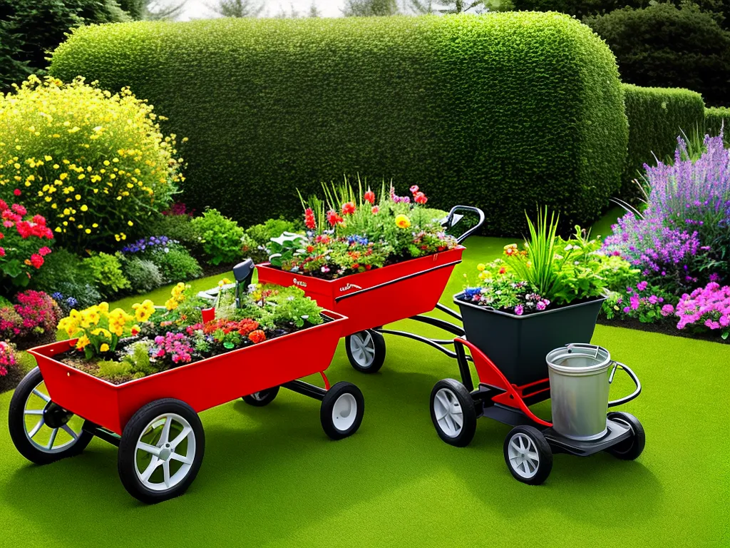 Jardinagem sobre rodas: trenós multiuso 2