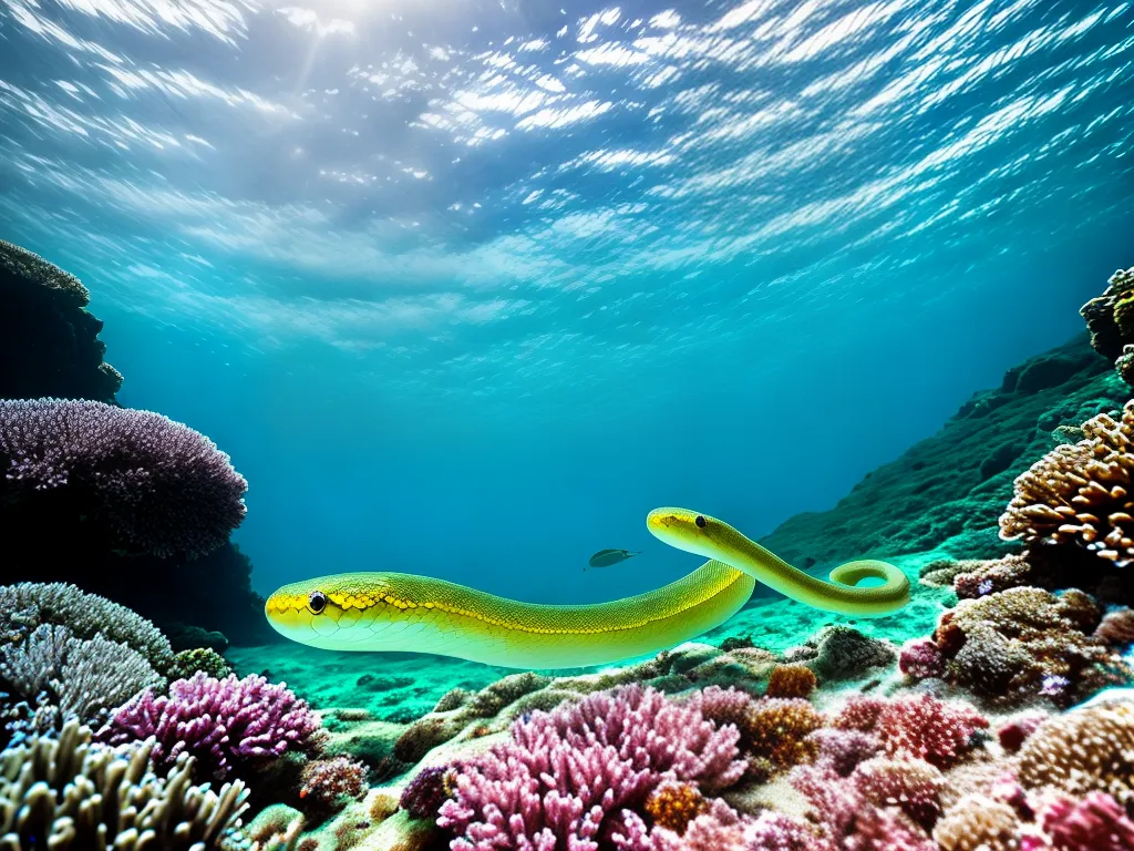 Imagens Vida Aquatica Serpentes Hydrophis