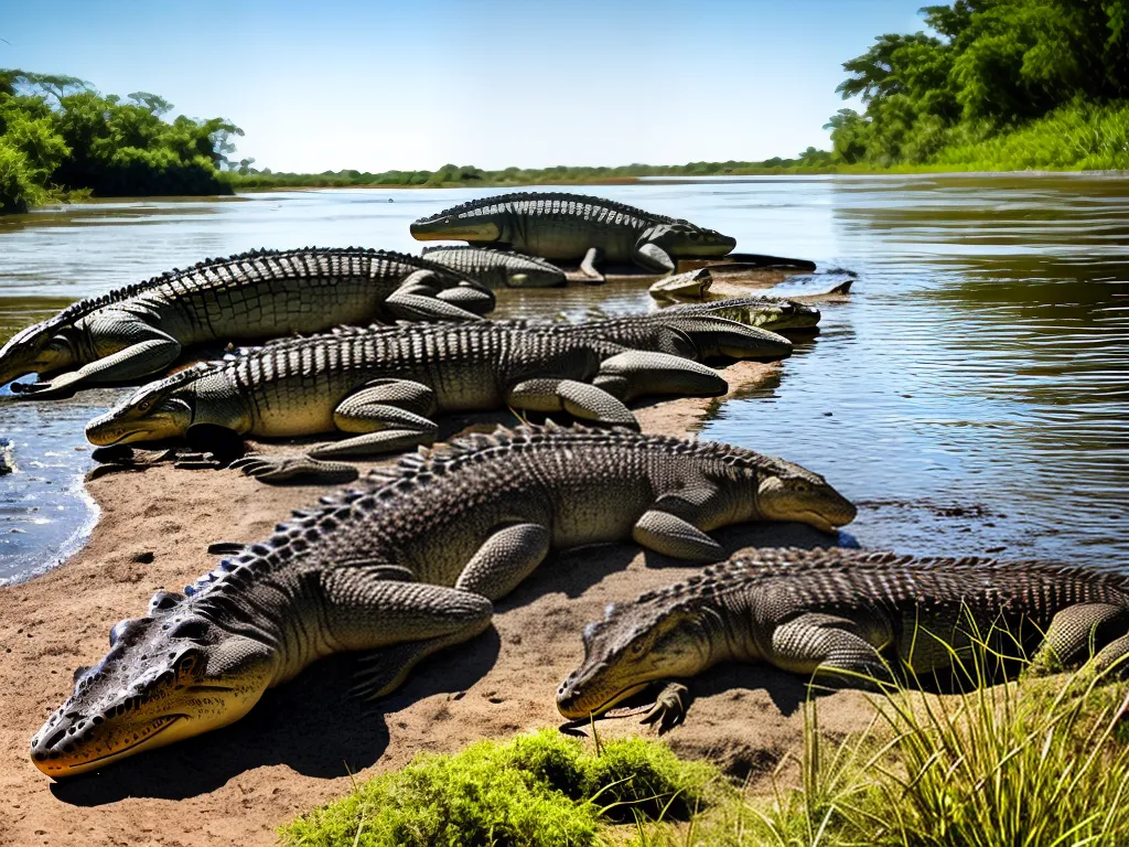 Imagens Vida Colonia Crocodilos