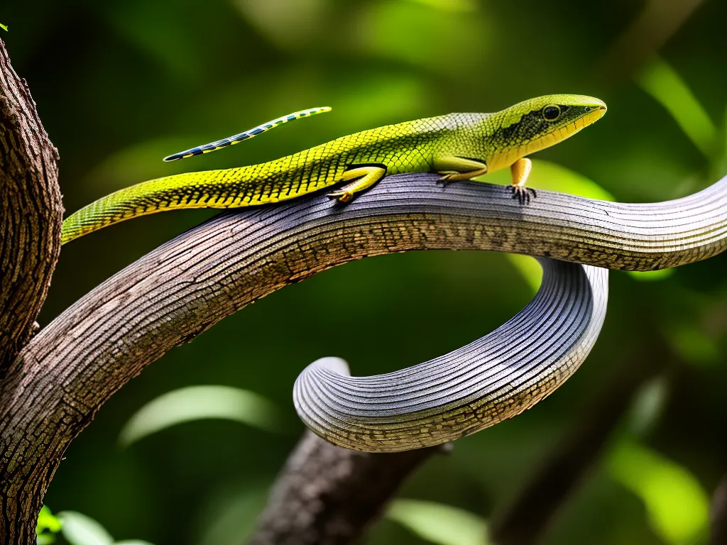 Natureza A Vida Secreta Das Serpentes Voadoras